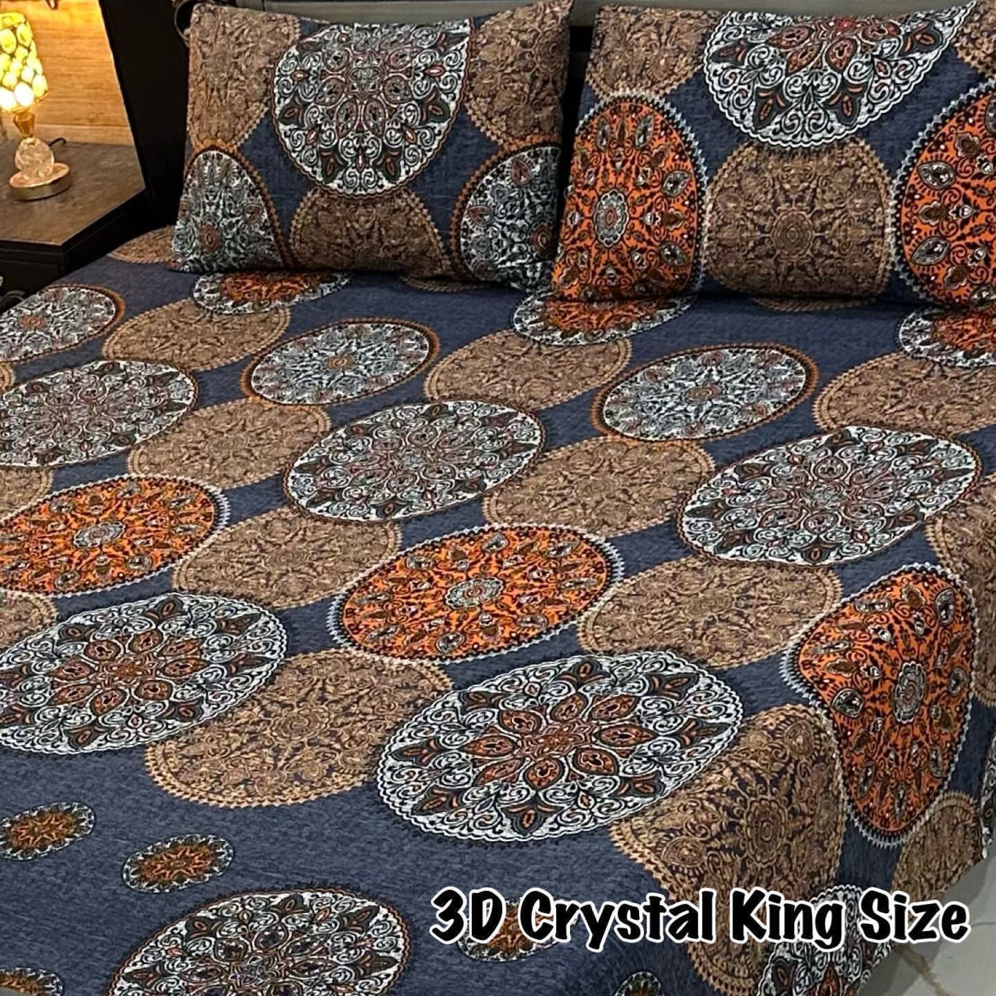 I Navy  Soft Crystal Cotton Bed Sheets - Fashion Home Store