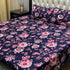 Soft Crystal Cotton Bed Sheets - Classic Floral Red King Size - Fashion Home Store
