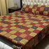 Teal Serenity Soft Crystal Cotton Bed Sheets – Teal & Beige Floral Design - Fashion Home Store