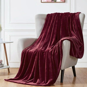 Plush Velvet Luxury Blanket β Ultra - Soft & Elegant Throw - Fashion Home Store