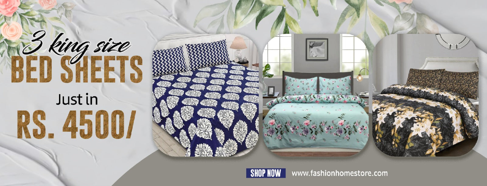 Stylish Printed Bed Sheets in Pakistan
