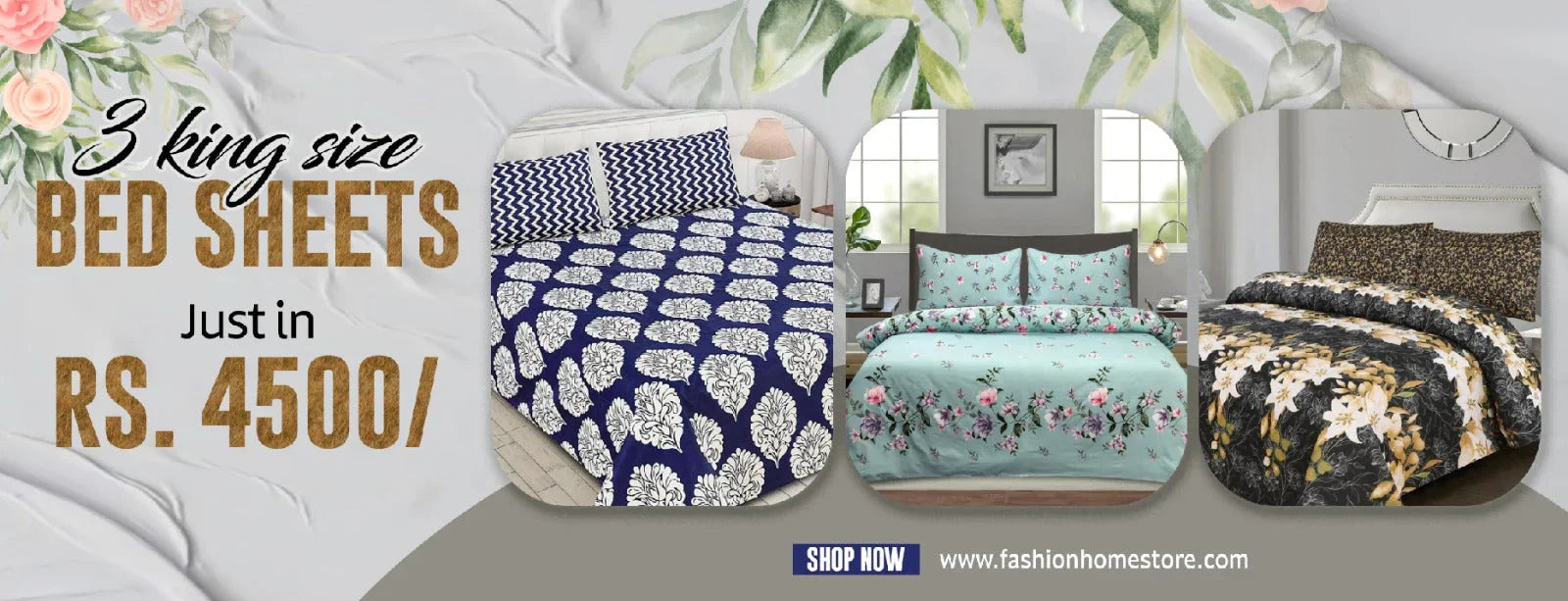 Stylish Printed Bed Sheets in Pakistan
