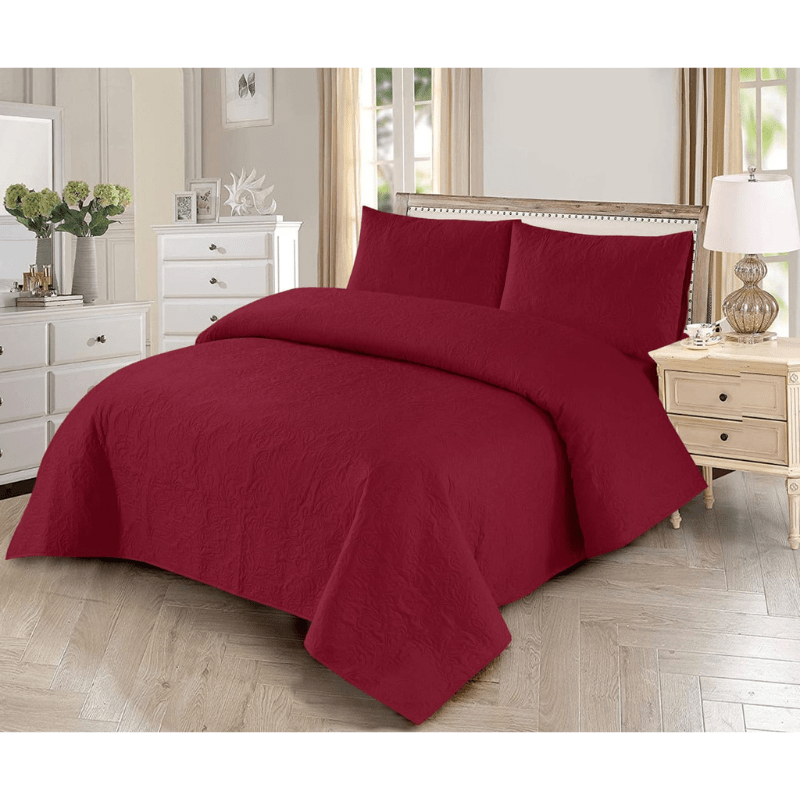 3PC LuxeComfort Micro Cotton Bed Spread - Fashion Home Store