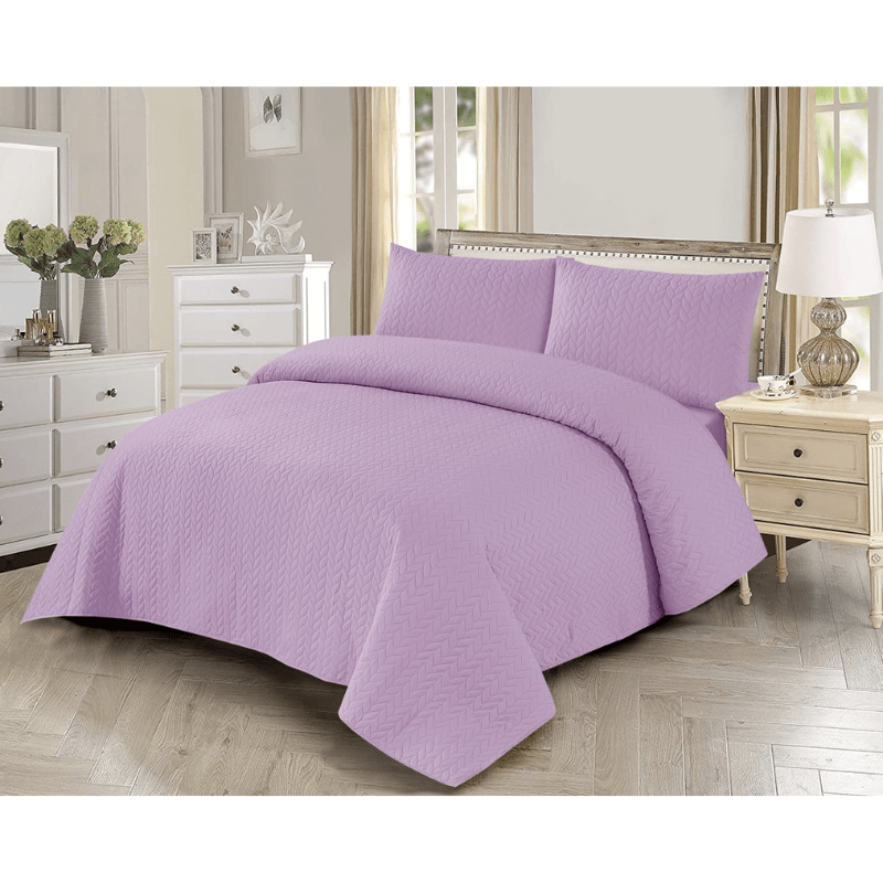 3PC PureEase Micro Cotton Bed Spread - Fashion Home Store