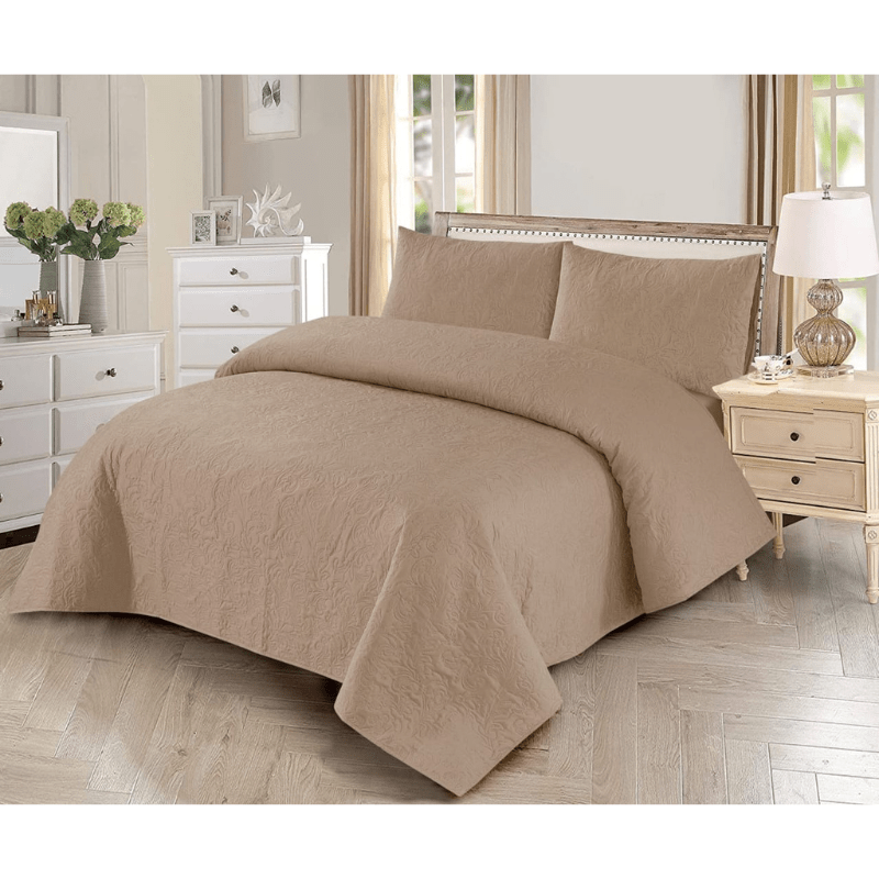 3PC Urban Calm Micro Cotton Bed Spread - Fashion Home Store