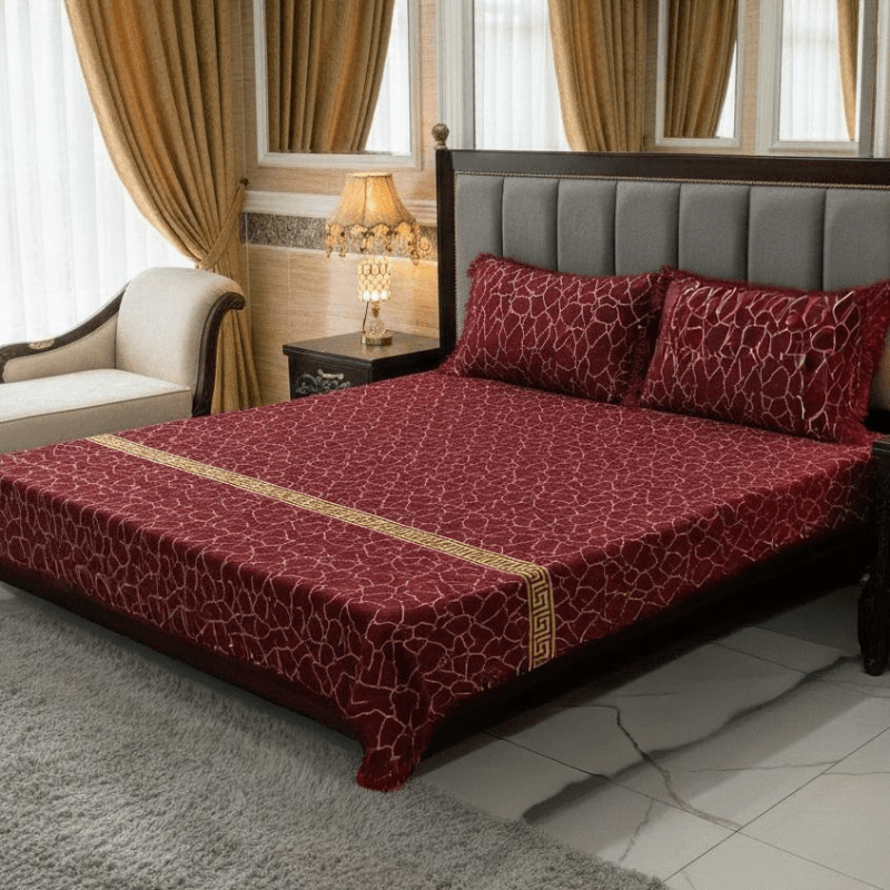 3PC Velora Luxe Velvet Bedding Collection - Fashion Home Store