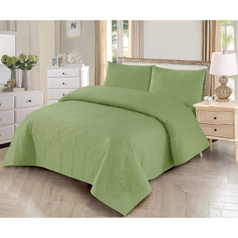 3PC Royal Weave Micro Cotton Bed Spread