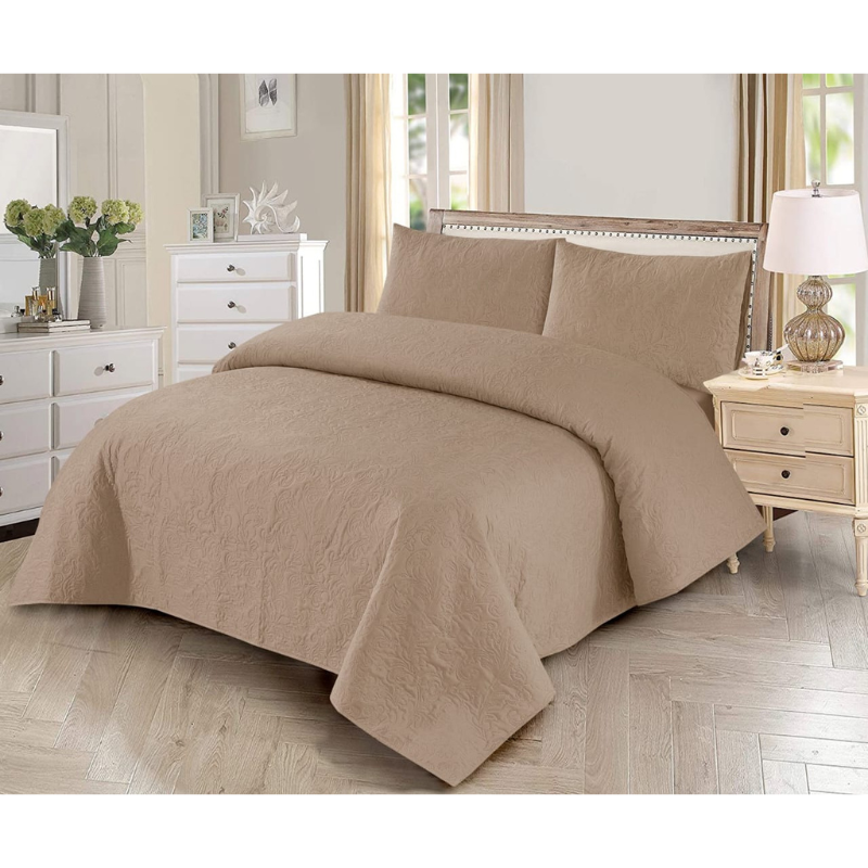 3PC Urban Calm Micro Cotton Bed Spread
