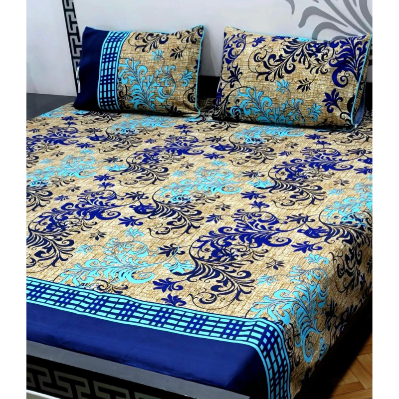 PureTouch Printed  Cotton Bedsheet Set – Floral Pop Edition