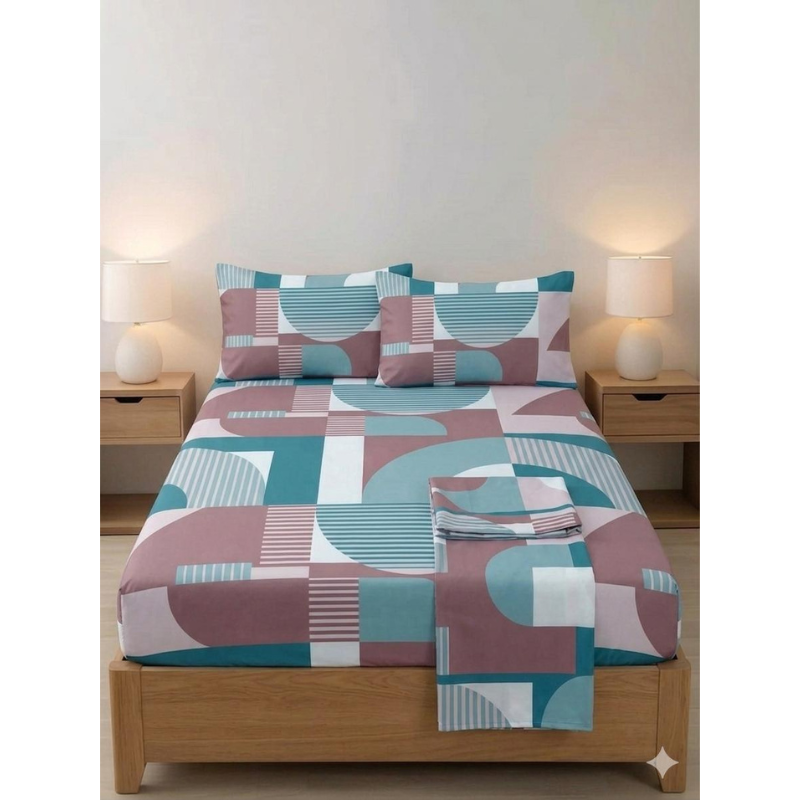 Modern Floral Fusion Sheet