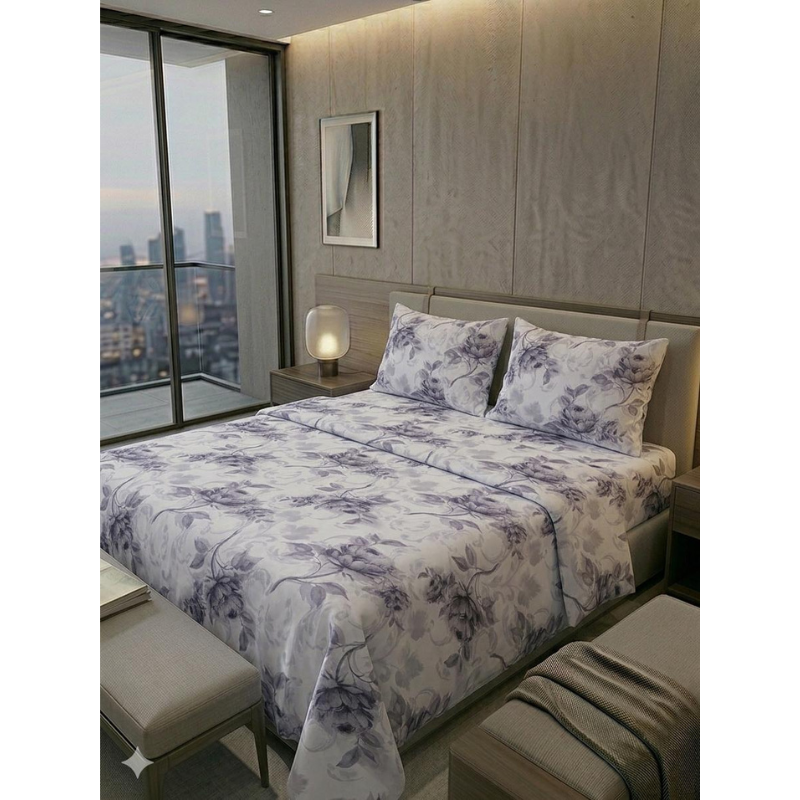 Fancy Floral Bedsheet
