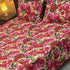 pink flowers Soft Crystal Cotton Bed Sheets - Fashion Home Store