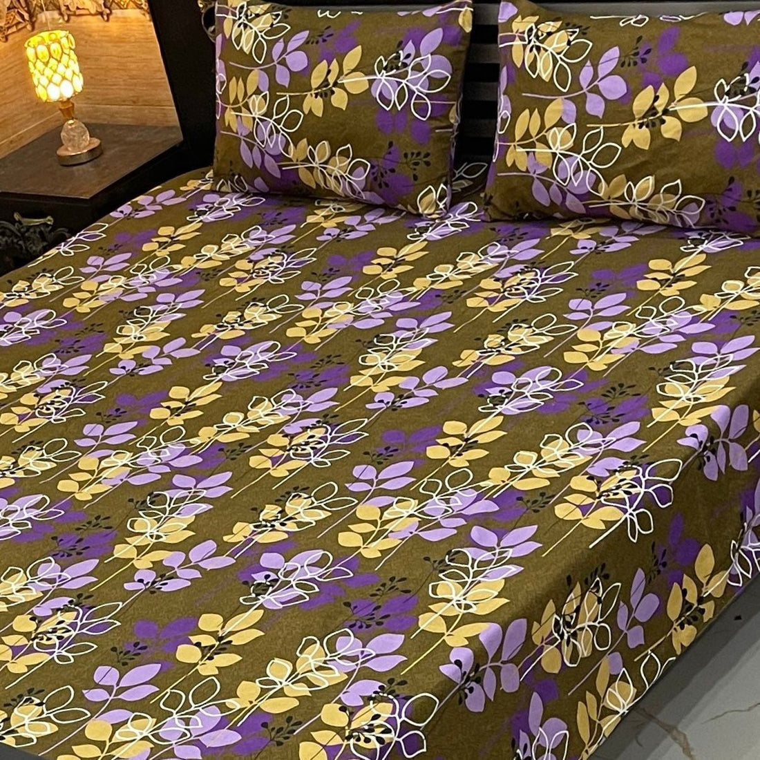 Bloom Soft Crystal Cotton Bed Sheets