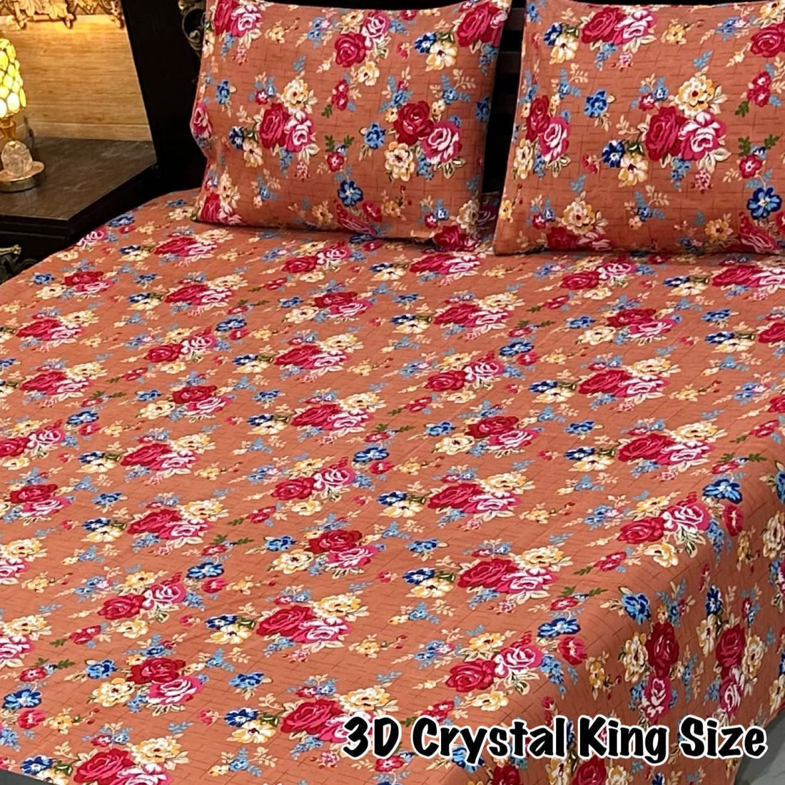 I Blush Heart Soft Crystal Cotton Bed Sheets