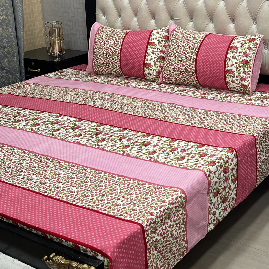 I Midnight  Soft Crystal Cotton Bed Sheets