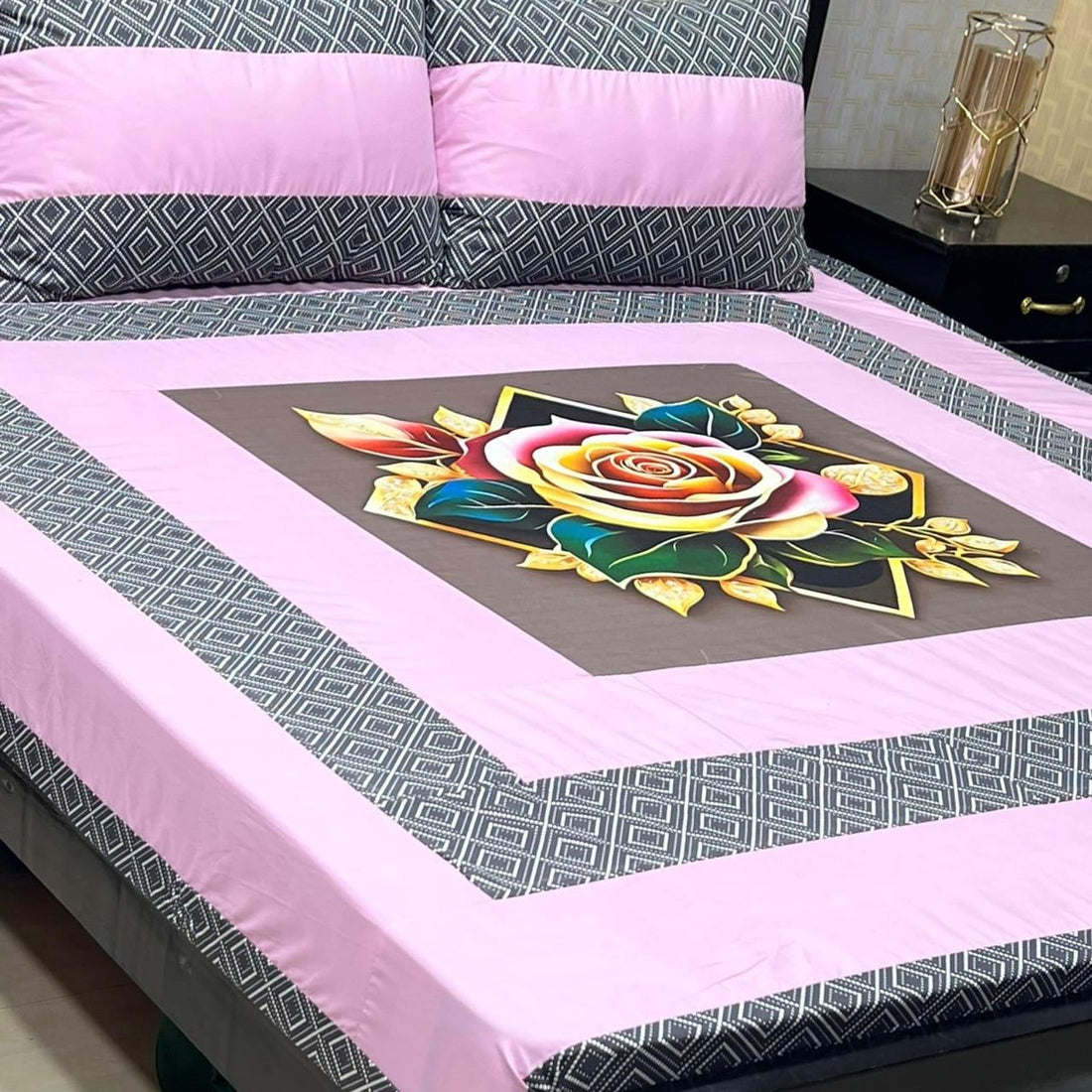 Basic style 3D bedsheet