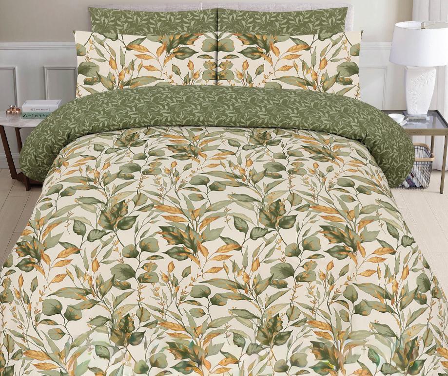Petal Paradise Premium Cotton Bed Sheet