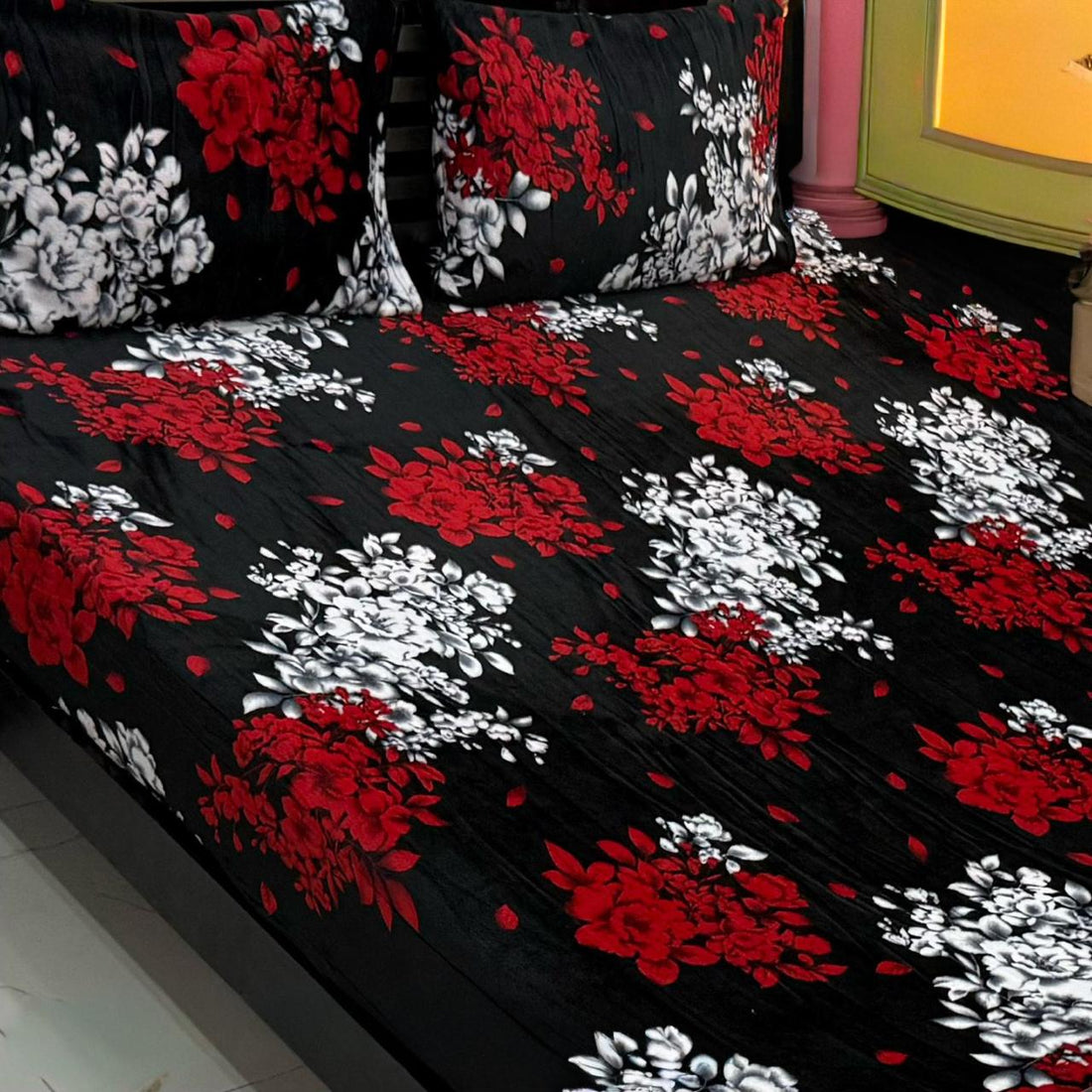 3pc Fleece bedsheet