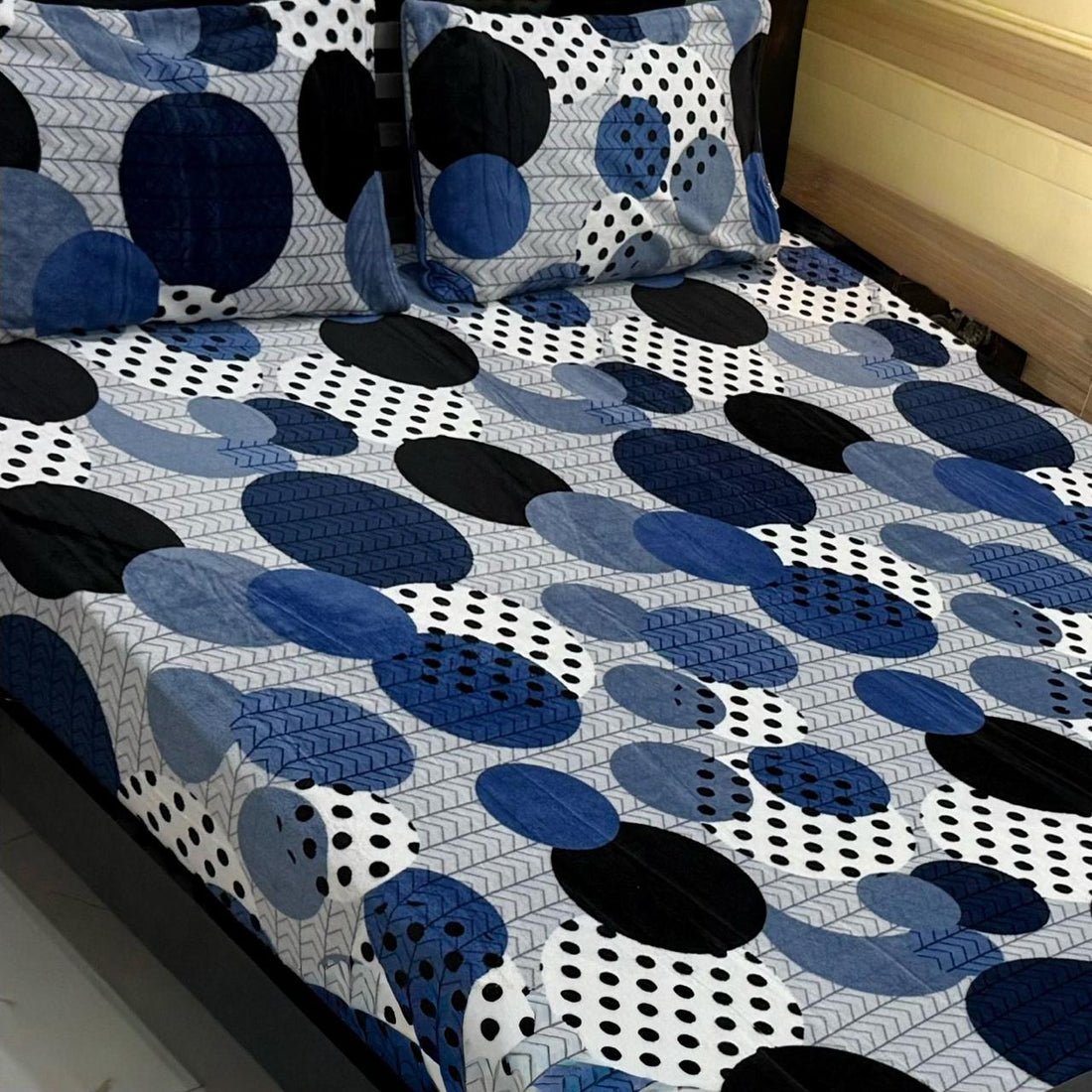 3pc Fleece bedsheet