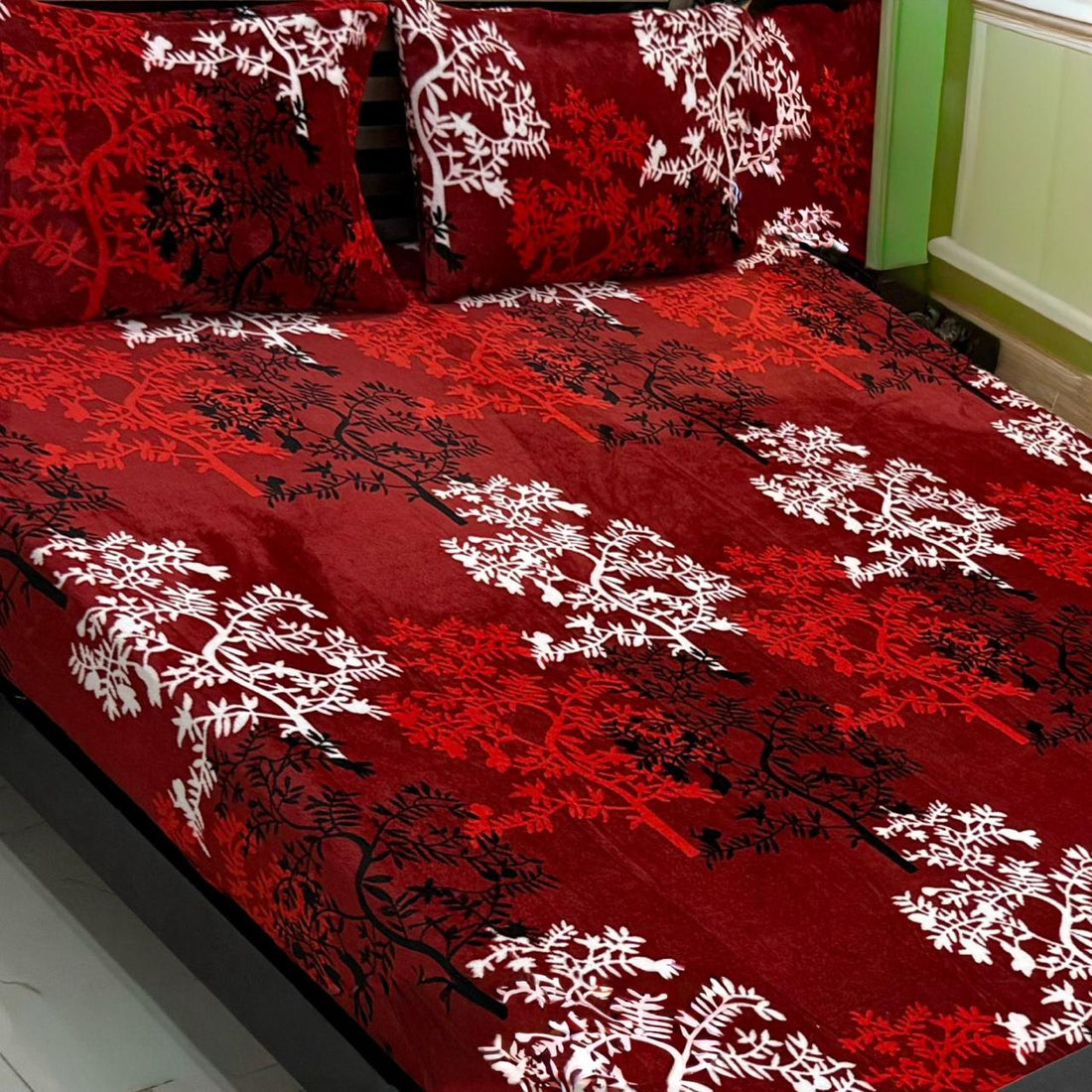 3pc Fleece bedsheet