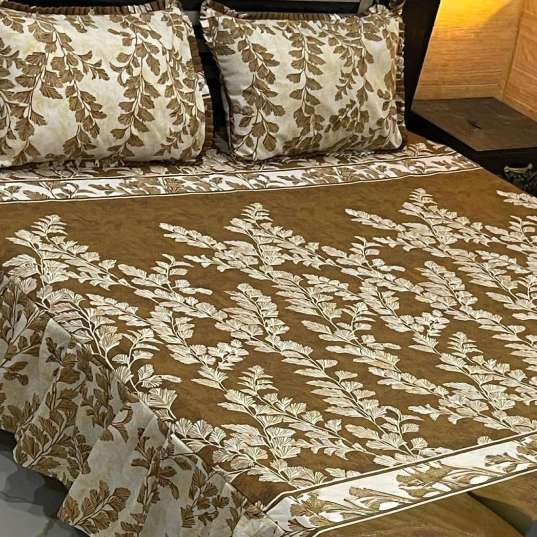 Frill Printed Bed Sheets
