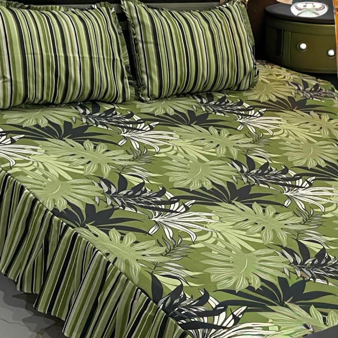 Frill Printed Bed Sheets