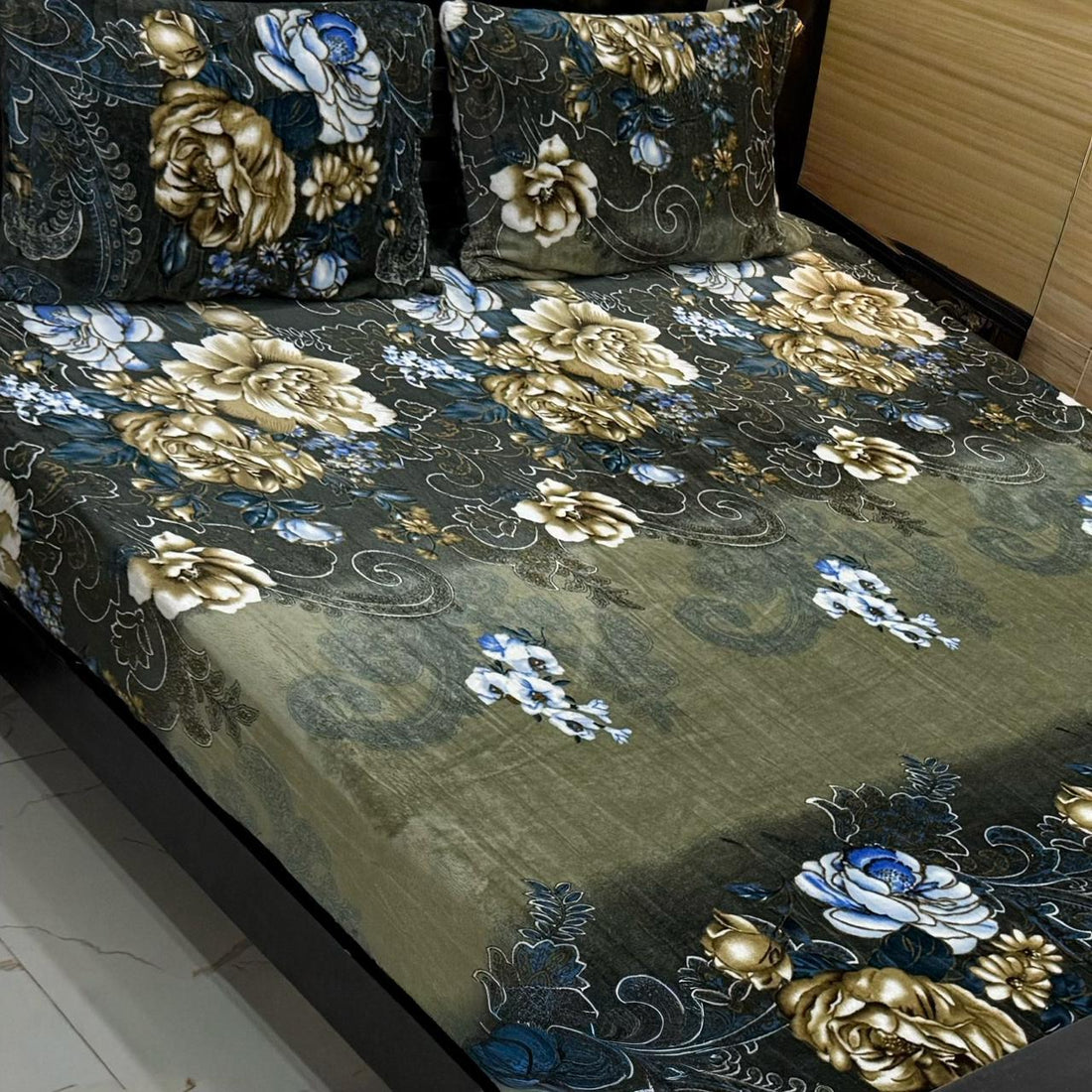 3pc Fleece bedsheet