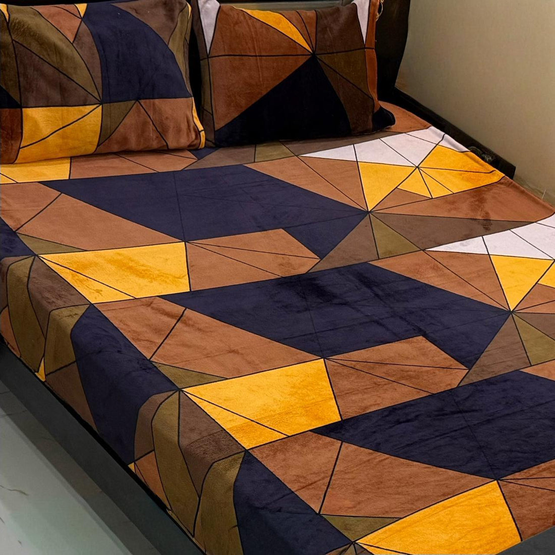 3pc Fleece bedsheet