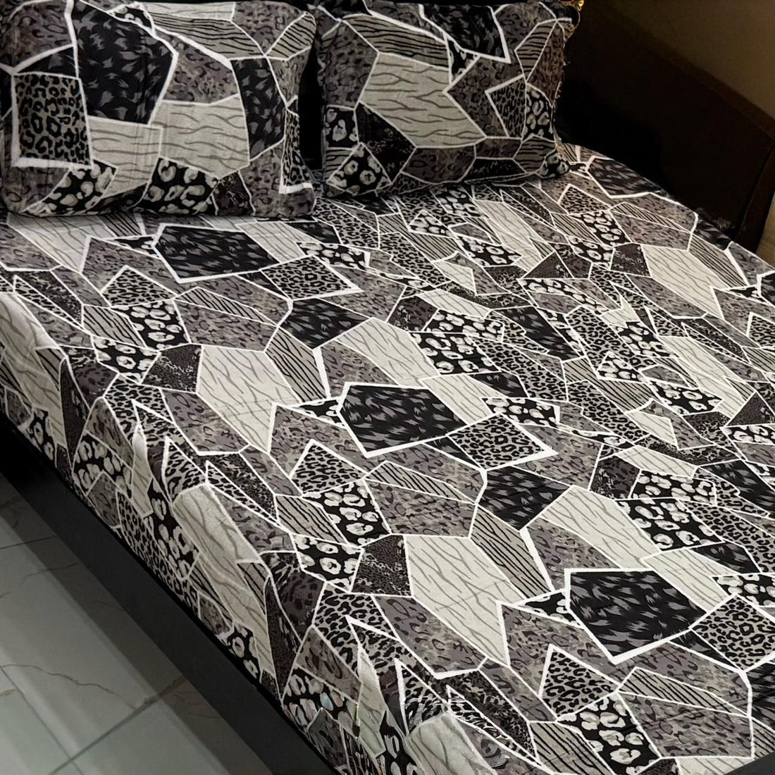 3pc Fleece bedsheet