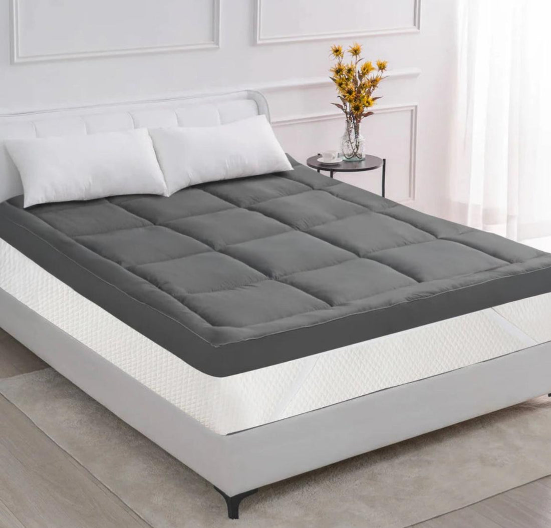 Gray Mattress Topper