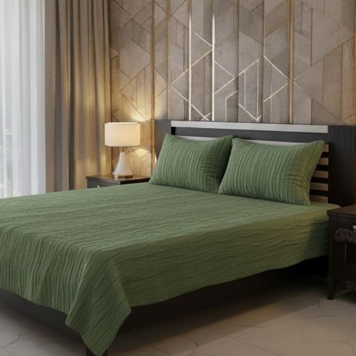 Velora Fleece Luxe 3pc Fleece bedsheet