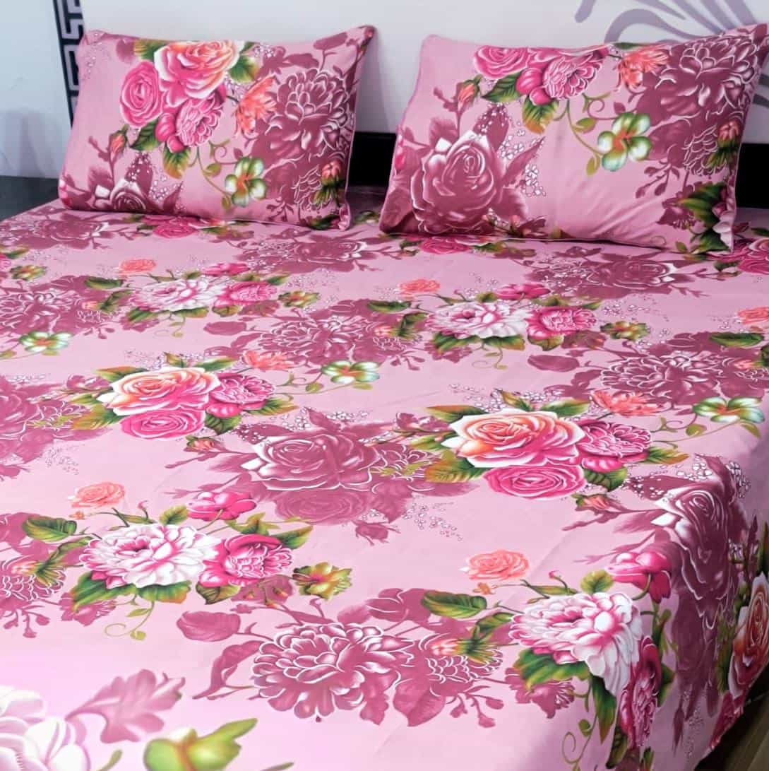Midnight Blossom Bedsheet