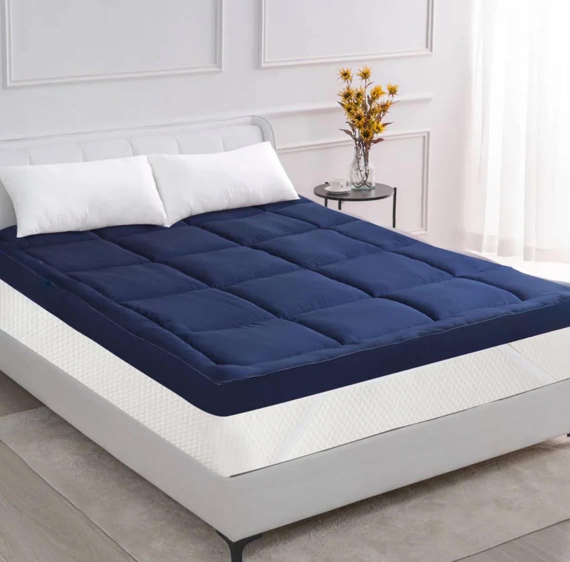 Blue Mattress Topper - Fashion Home Store