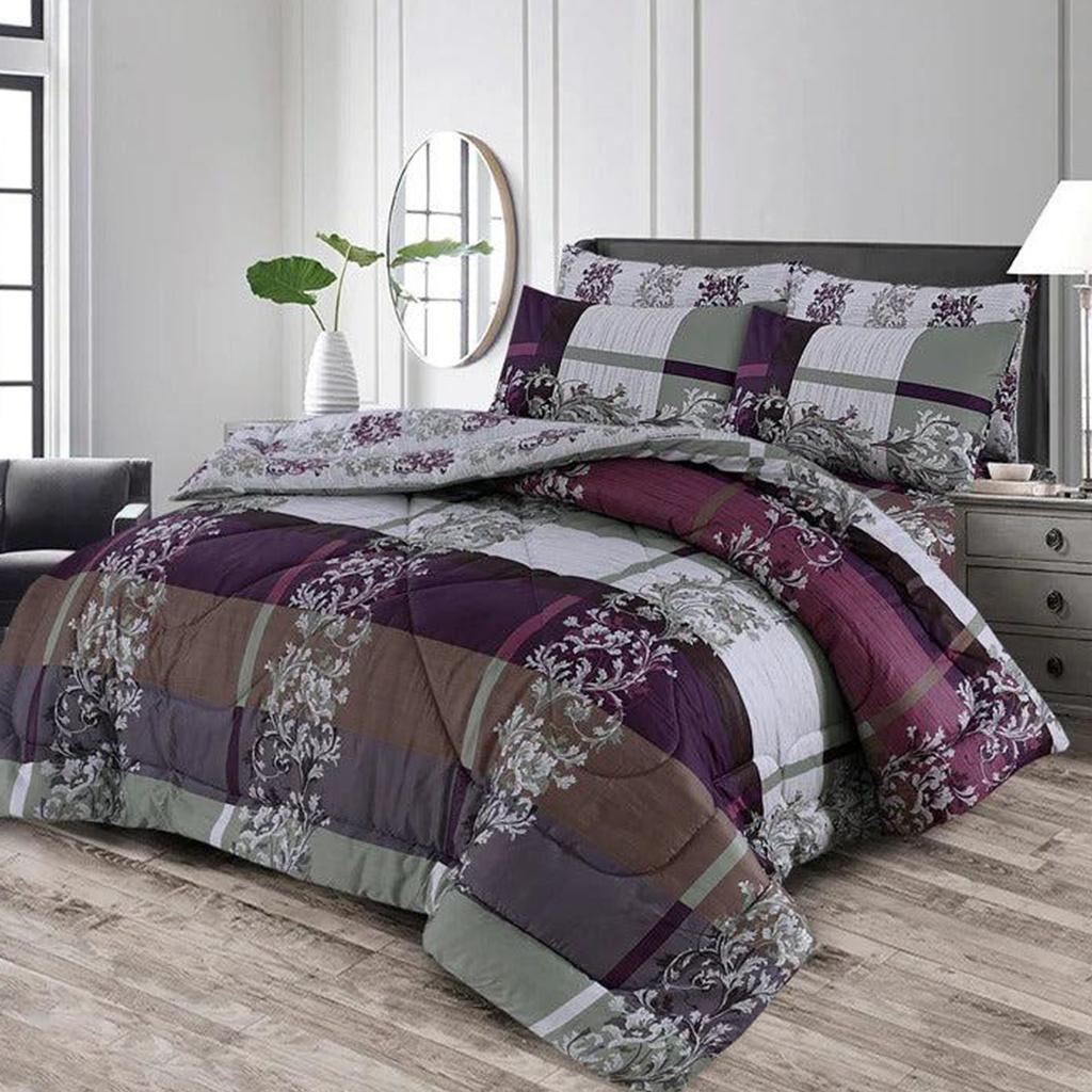 Bold Stripes 6PC Comforter Set (Vicky Razai Set) - Fashion Home Store