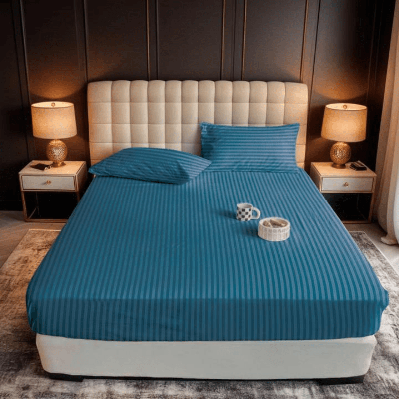 Cotton Cloud Fitted Bedsheet - Fashion Home Store