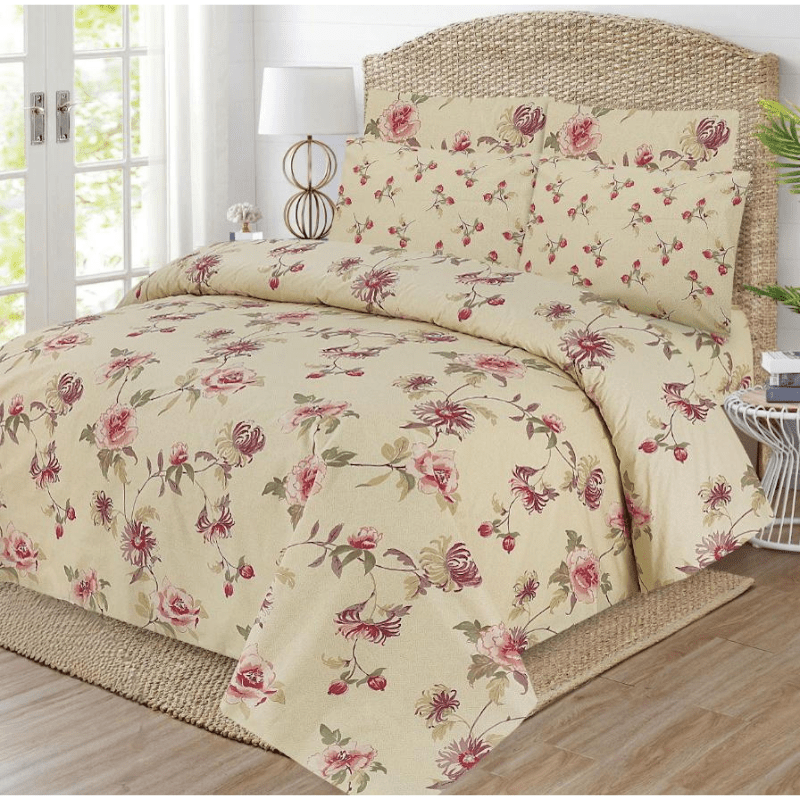 Desert Geo Premium Cotton Bed Sheet Set - Fashion Home Store