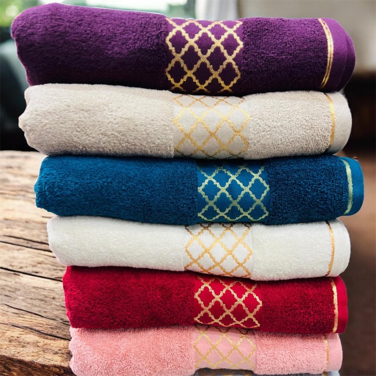 Extra Soft 100% Cotton Bath Towel – 550 GSM | Assorted Colors - Fashion Home Store