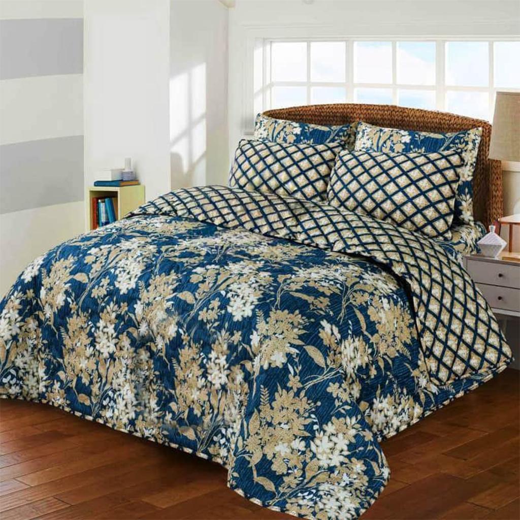 Floral – 6PC Comforter Set (Vicky Razai Set) - Fashion Home Store