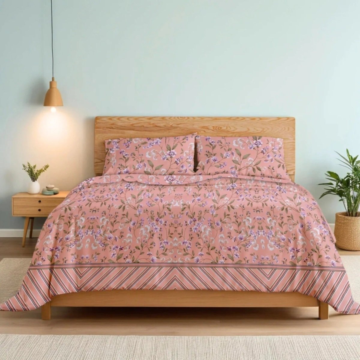 Floral Haven Bedsheet - Fashion Home Store