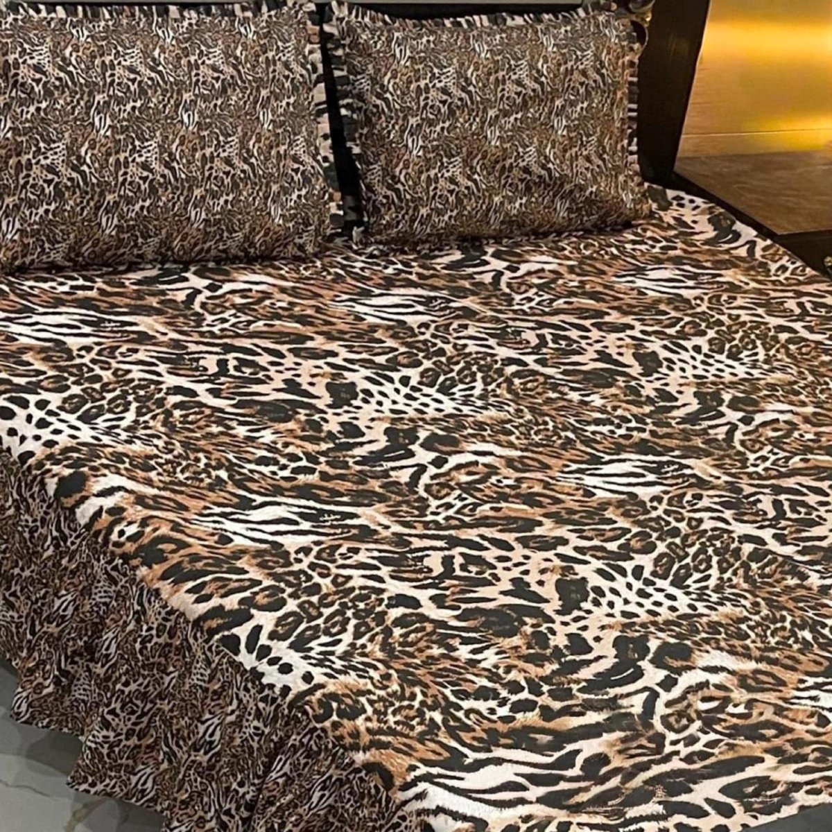Frill Printed Bed Sheets - Fashion Home Store