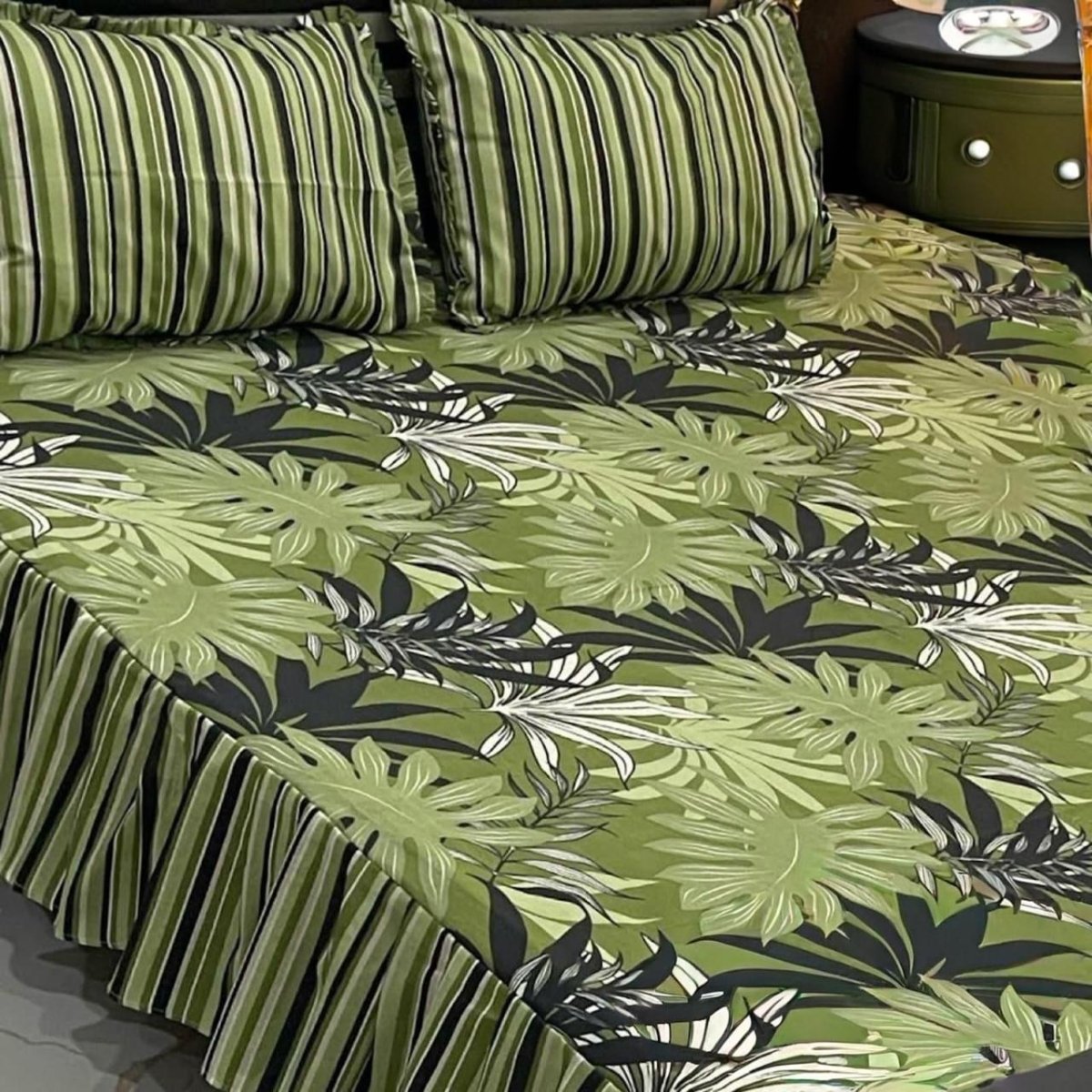 Frill Printed Bed Sheets - Fashion Home Store