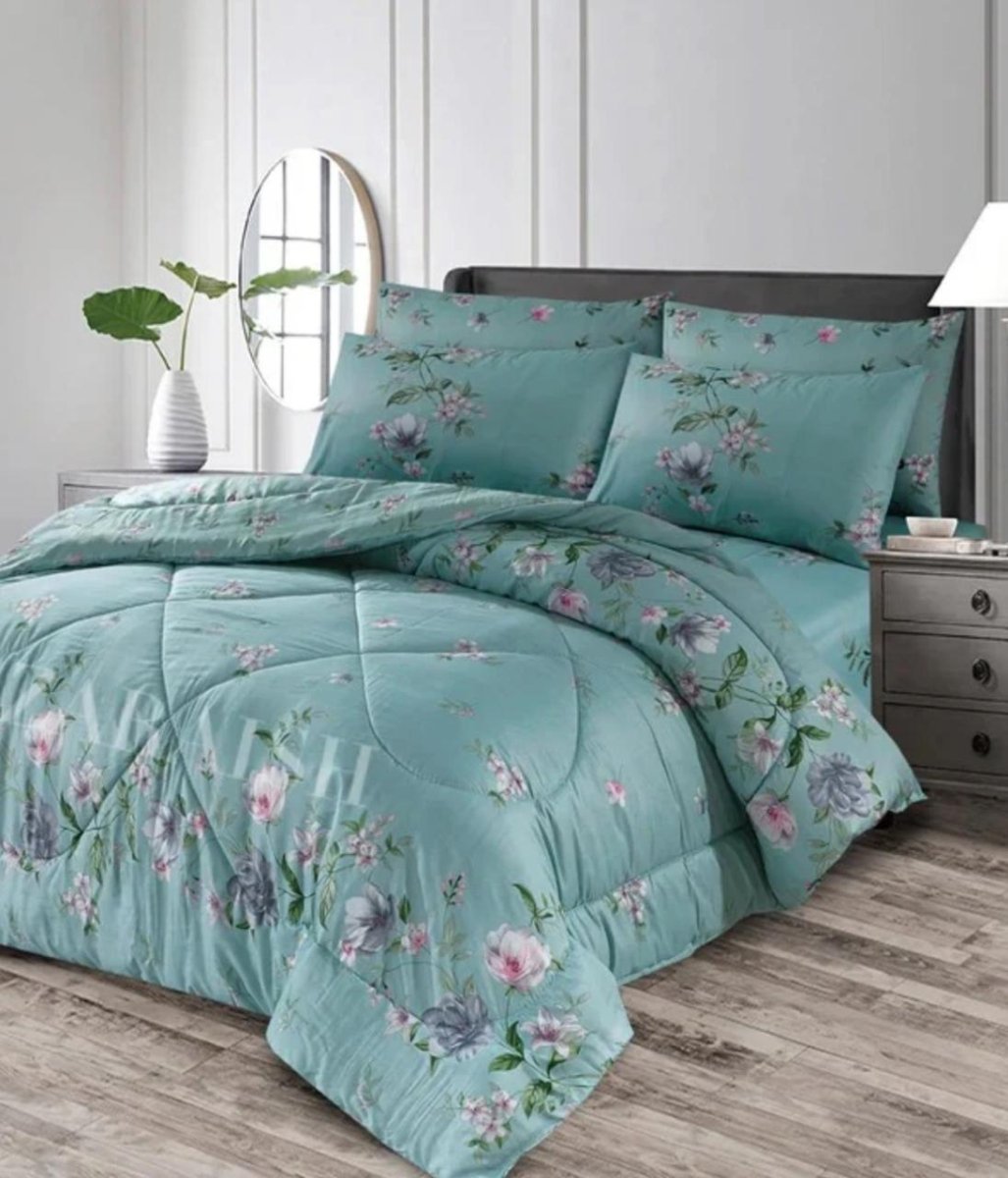 Harmony Haven 6PC Comforter Set (Vicky Razai Set) - Fashion Home Store