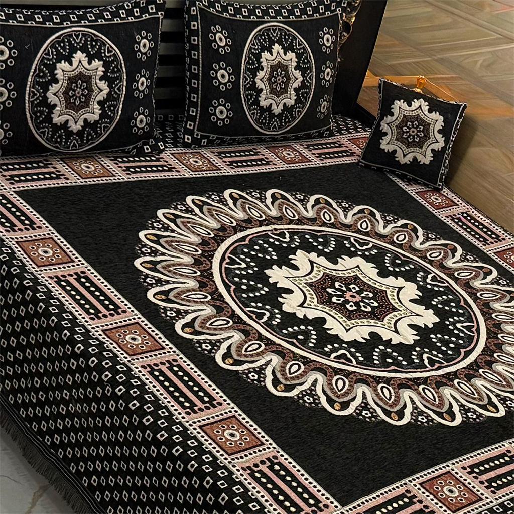 Imperial Dream Jacquard Velvet Set - Fashion Home Store