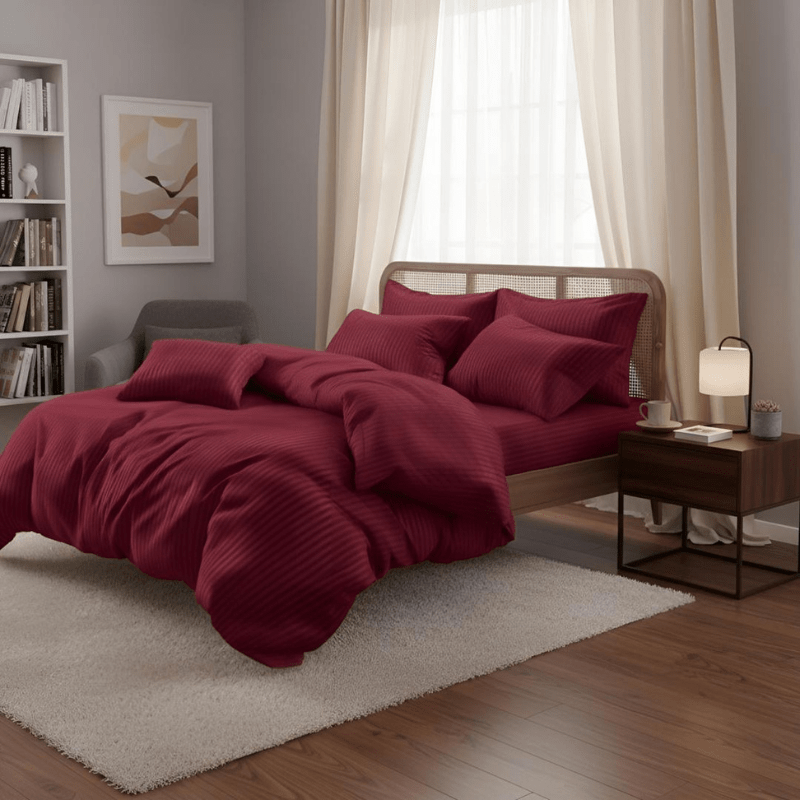 Imperial Stripe Luxe Winter Set - Fashion Home Store