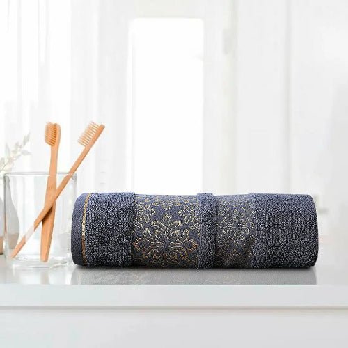 Jacquard Assorted 100% Cotton JACQUARD SOFT Bath Towel Set - Fashion Home Store