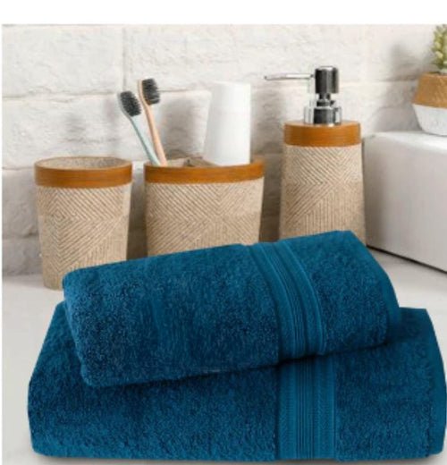 Jacquard Soft Bath Towel – 100% Egyptian Cotton | 550 GSM - Fashion Home Store