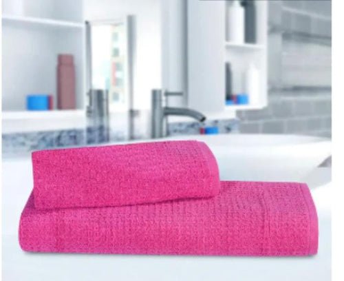 Pattern 100% Cotton JACQUARD SOFT Bath Towel Set - Fashion Home Store