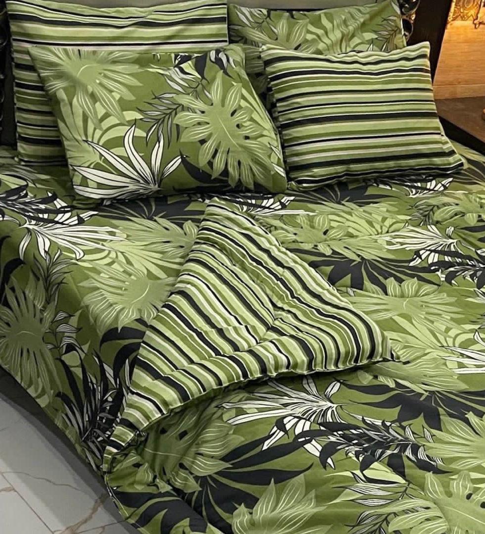 Peaceful Slumber 6PC Comforter Set (Vicky Razai Set) - Fashion Home Store