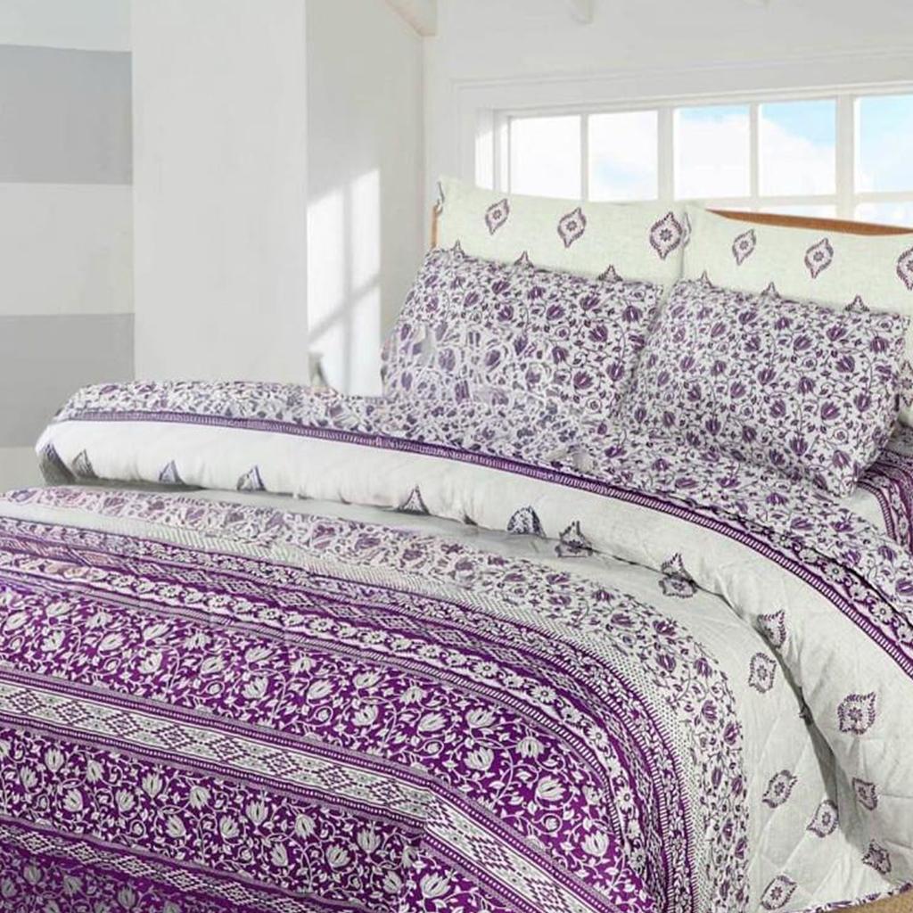 Regal Nights 6PC Comforter Set (Vicky Razai Set) – King Size - Fashion Home Store