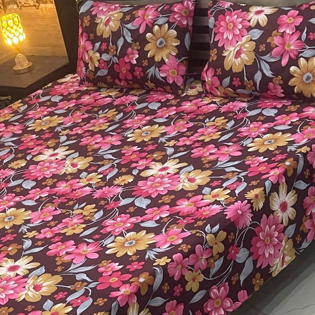 Royal Soft Crystal Cotton Bed Sheets - Fashion Home Store